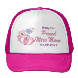 Ours de nounours de parapluie - nouvelle maman de  casquettes de camionneur