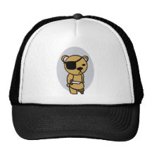Ours de nounours de pirate casquette