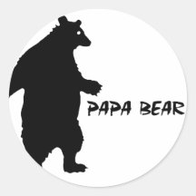 Ours de papa autocollants