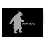 Ours de papa carte de vœux