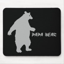 Ours de papa tapis de souris