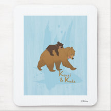 Ours Kenai de frère de Disney et marche de Koda Tapis De Souris