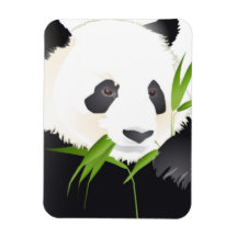 Ours panda magnets souples