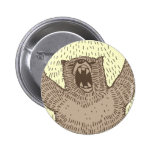 Ours stupide d'hurlement badges