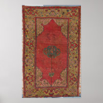 Oushak Rug Print