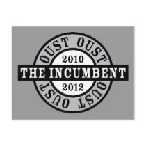 Oust the Incumbent 2010 and 2012a Post Card