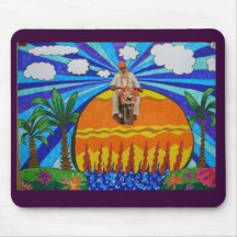 Out flying mouse pad