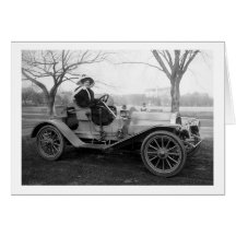 Out for a Ride, early 1900s Cards