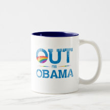 Out for Obama Vintage.png Mugs