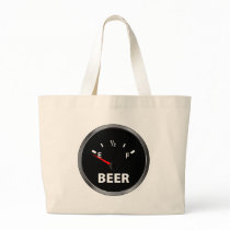 Out of Beer Fuel Gauge Bags