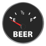 Out of Beer Fuel Gauge