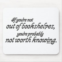Out of Bookshelves Mouse Pads