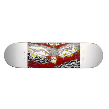 out of hell custom skate board