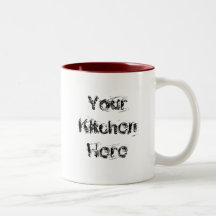 Out of My Kitchen Saying Customizable Mug