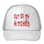 Out of My Kitchen Saying Mesh Hat