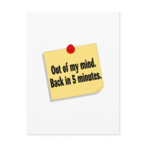 Out Of My Mind Back In 5 Minutes