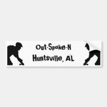 Out-Spoke-N Bumper Sticker