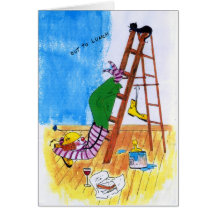 Out to Lunch Greeting Card