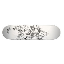 Outathisworld Alien skateboard