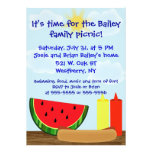 Outdoor Cookout Invitation