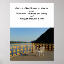Outdoors Poster