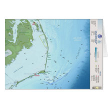 Outer Banks Map Card