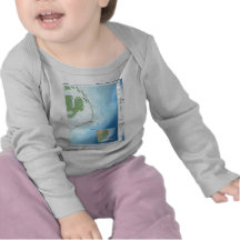 Outer Banks Map Tee Shirts