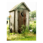outhouse postcard