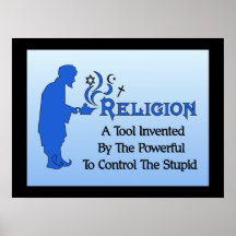 Outil de religion poster