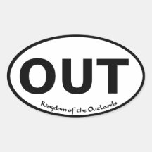 Outlands - Travel Sticker