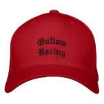 Outlaw Racing embroidered hats