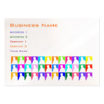 Outlines Pop Art Business Card Templates