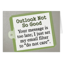 Outlook Not So Good