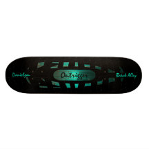 Outrigger skateboard