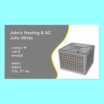 outside heat pump business cards