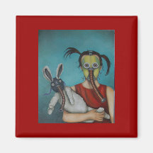 Outsider 5 playtime 2050 fridge magnet