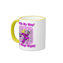 Outta My Way! It's Bingo Night Mug
