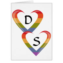 Ouvrez les coeurs cartes de vœux
