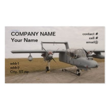 OV-10 Bronco Business Card Templates