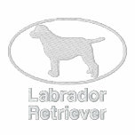 Oval Labrador Retriever Hoody