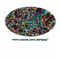 Oval Mosaic Design t-shirts