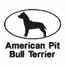 Oval Pit Bull Embroidered Shirt (T-Shirt)