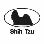 Oval Shih Tzu Embroidered Shirt