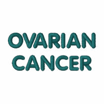 OVARIAN CANCER AWARENESS EMBROIDERED POLO SHIRT