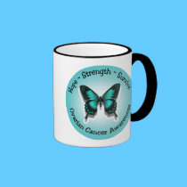 Ovarian cancer awareness mug mugs