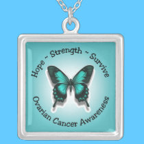 Ovarian Cancer Awareness Necklace necklaces