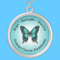 Ovarian Cancer Awareness Necklace necklaces
