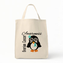 Ovarian Cancer Awareness Penguin Bags