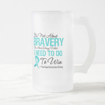 Ovarian Cancer Battle Mug