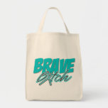 Ovarian Cancer Brave Bitch Bag